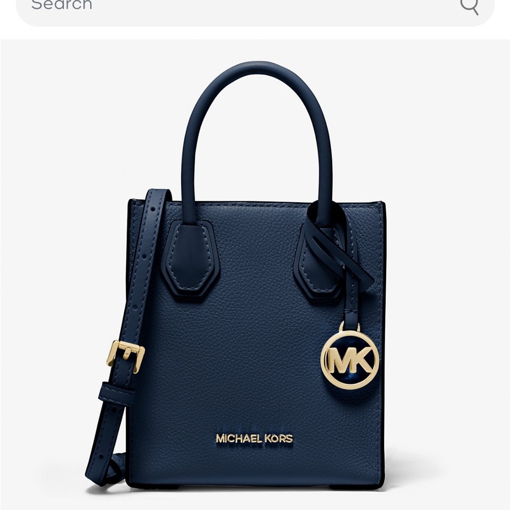 Mercer Extra-Small Pebbled Leather Crossbody Bag - Picture 12 of 12
